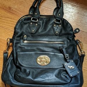 Emma fox leather handbag